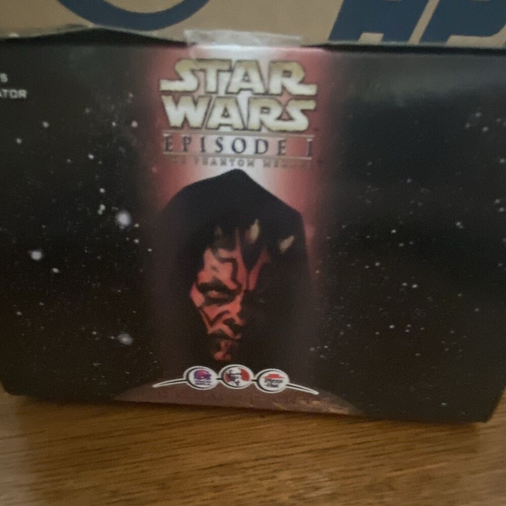 Star Wars Taco Bell Darth Maul the Scimitar SHIP The Phantom Menace Vintage 1999